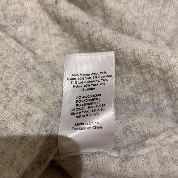 The group by Babaton Grey Turtleneck Sweater - Picture 3 of 3